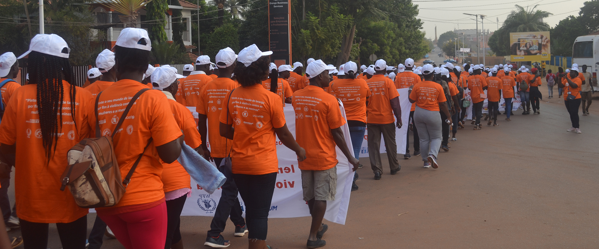 25 novembre marcia violenza donne Mani Tese Guinea Bissau 2018